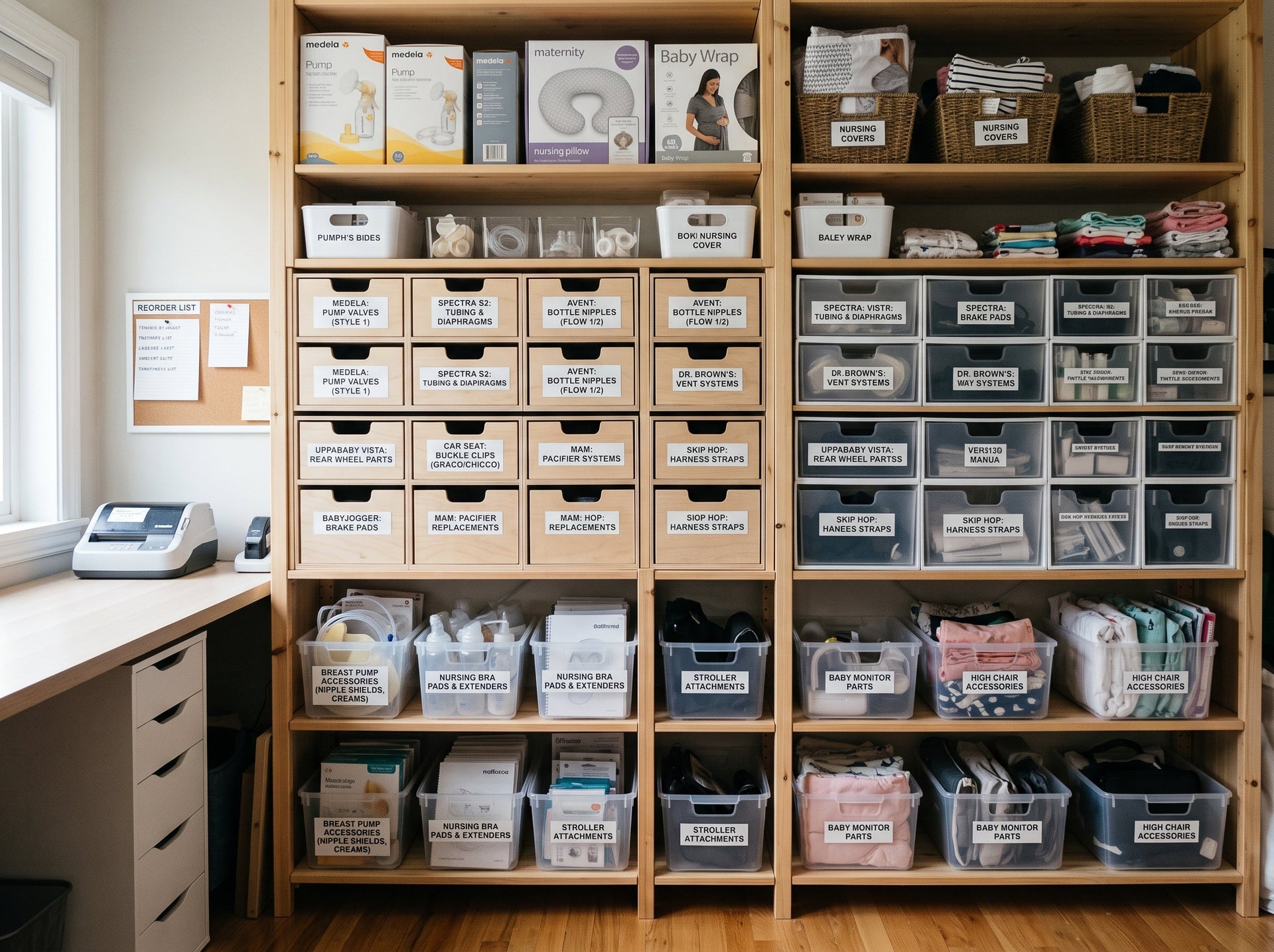 How to Organize Baby Product Spare Parts by Model
